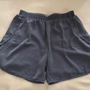 Urban Outfitters Charcoal Elastic Shorts